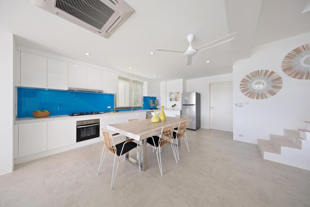 Beachside Villa - B18 - At Bayside Luxury Villas Samrong Bay Beach, 4 Bed 5 Bath, Sea & Sunset Views, Only 200M Walk To The Beach Choeng Mon Dış mekan fotoğraf