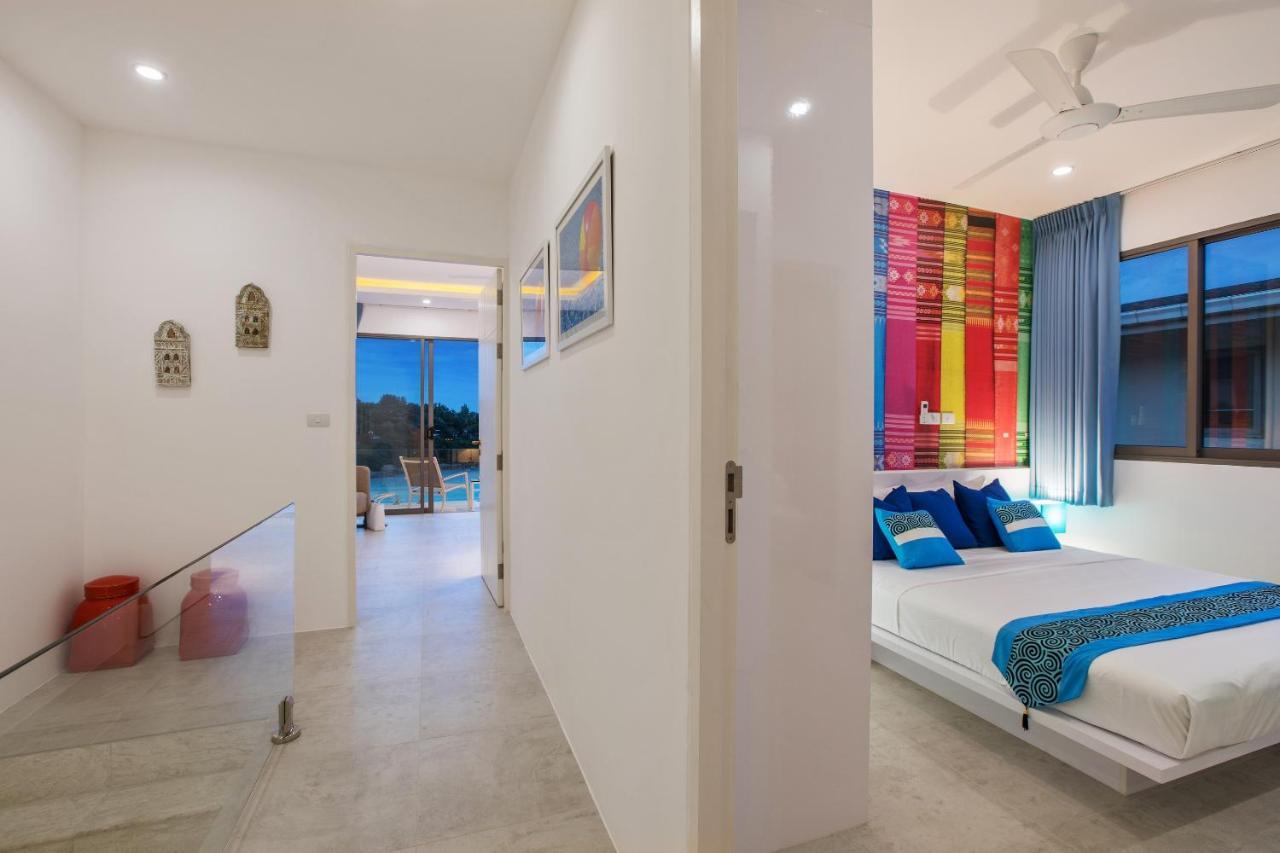Beachside Villa - B18 - At Bayside Luxury Villas Samrong Bay Beach, 4 Bed 5 Bath, Sea & Sunset Views, Only 200M Walk To The Beach Choeng Mon Dış mekan fotoğraf