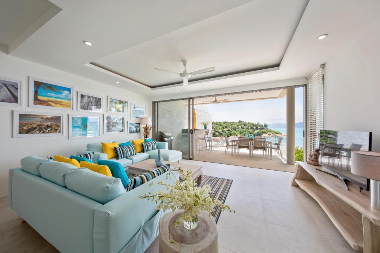 Beachside Villa - B18 - At Bayside Luxury Villas Samrong Bay Beach, 4 Bed 5 Bath, Sea & Sunset Views, Only 200M Walk To The Beach Choeng Mon Dış mekan fotoğraf