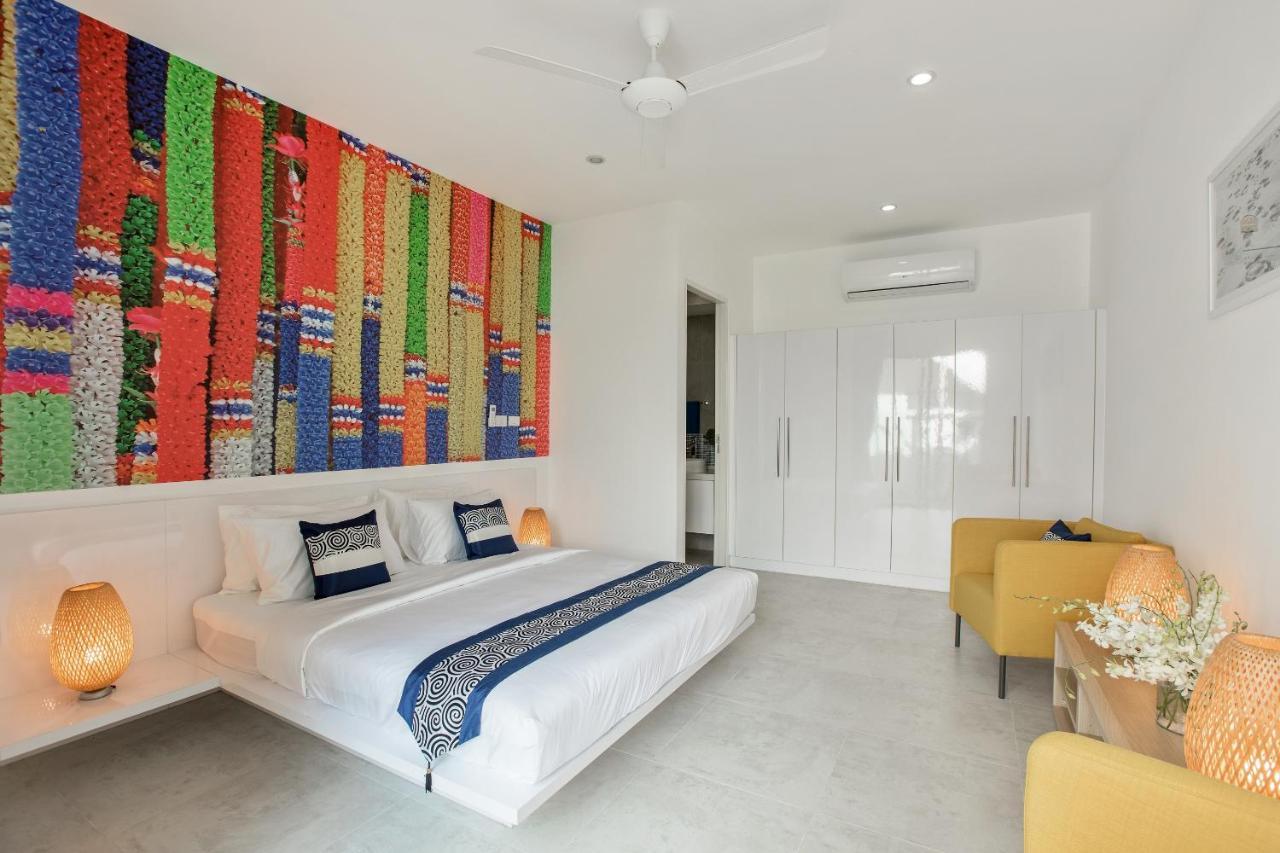 Beachside Villa - B18 - At Bayside Luxury Villas Samrong Bay Beach, 4 Bed 5 Bath, Sea & Sunset Views, Only 200M Walk To The Beach Choeng Mon Dış mekan fotoğraf