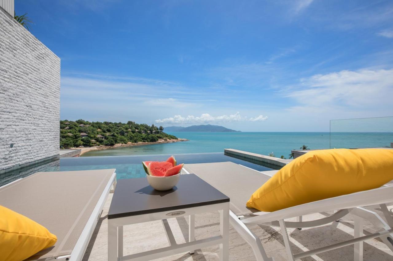 Beachside Villa - B18 - At Bayside Luxury Villas Samrong Bay Beach, 4 Bed 5 Bath, Sea & Sunset Views, Only 200M Walk To The Beach Choeng Mon Dış mekan fotoğraf