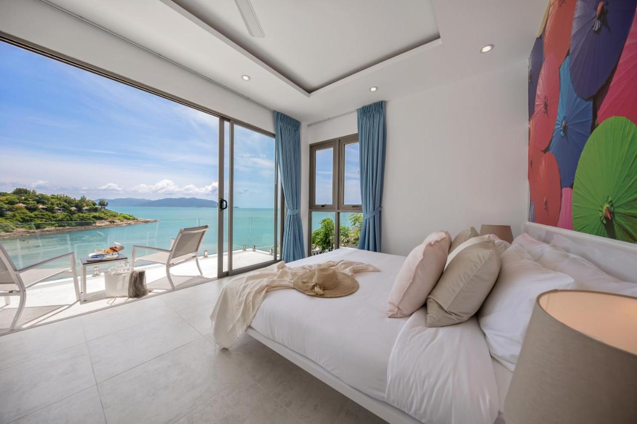 Beachside Villa - B18 - At Bayside Luxury Villas Samrong Bay Beach, 4 Bed 5 Bath, Sea & Sunset Views, Only 200M Walk To The Beach Choeng Mon Dış mekan fotoğraf