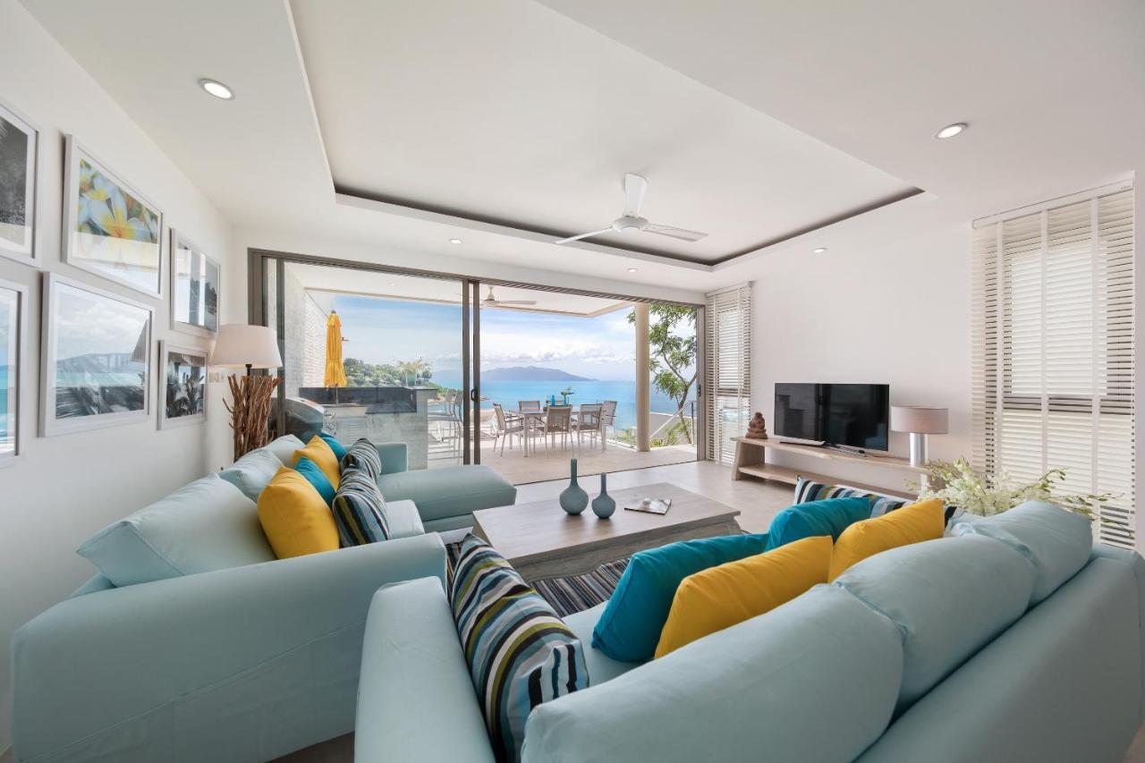 Beachside Villa - B18 - At Bayside Luxury Villas Samrong Bay Beach, 4 Bed 5 Bath, Sea & Sunset Views, Only 200M Walk To The Beach Choeng Mon Dış mekan fotoğraf