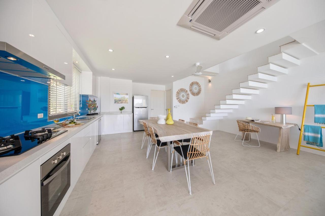 Beachside Villa - B18 - At Bayside Luxury Villas Samrong Bay Beach, 4 Bed 5 Bath, Sea & Sunset Views, Only 200M Walk To The Beach Choeng Mon Dış mekan fotoğraf